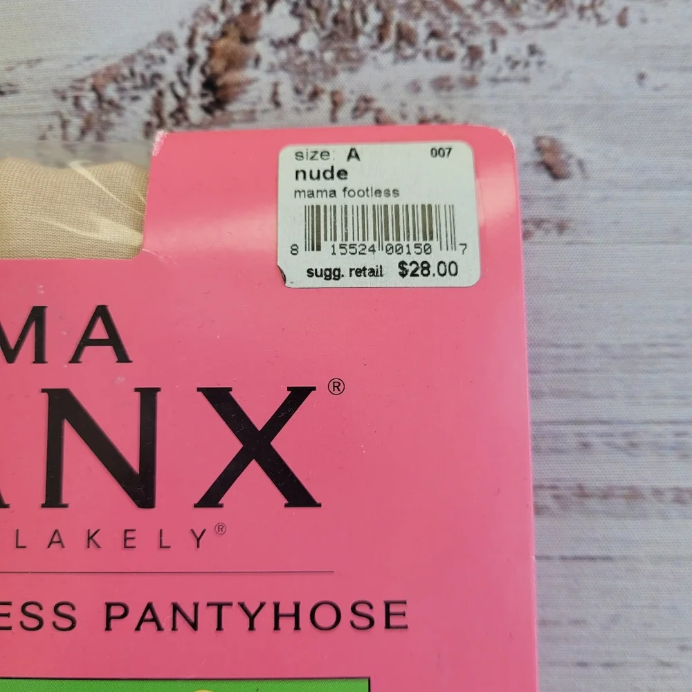 Mama SPANX Nude Maternity Footless Pantyhose Size A 007‎